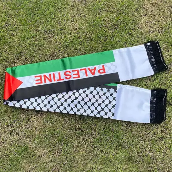 Palestine Flag Scarf KEFFIYEH Jerusalem FREE Gaza Islamic Gift*2024