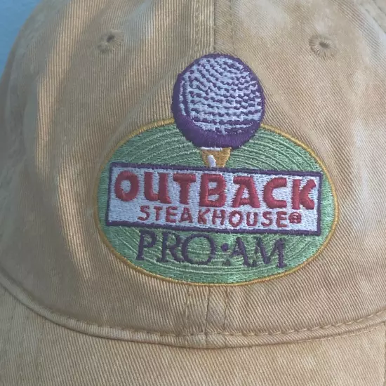 OUTBACK STEAKHOUSE PRO-AM CHAMPIONS TOUR Unisex Strapback Adj. Adult Cap Hat