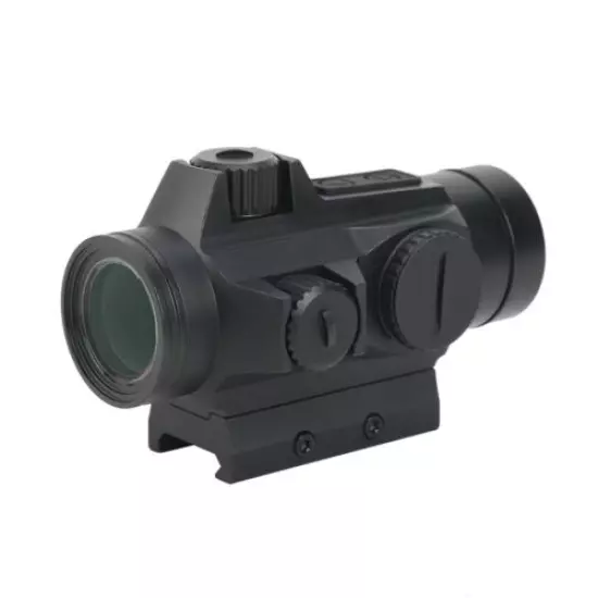 CCOP USA 1x27 Red Dot Sight 5 MOA Mid Profile Picatinny Mount System RD-29001