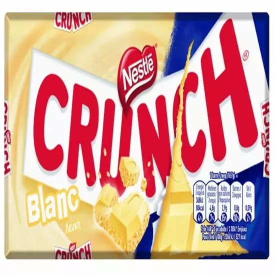 Nestlé Crunch White Chocolate bar *IF YOU BUY 3 YOU WILL RECEIVE 6 *