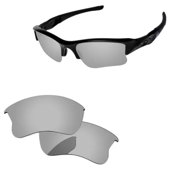 Lensology Polarized Replacement Lenses For-Oakley Flak Jacket XLJ Multi-Options