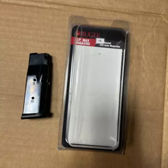 Ruger LCP MAX .380 Auto/ACP 10-Round OEM Magazine/Mag/Clip