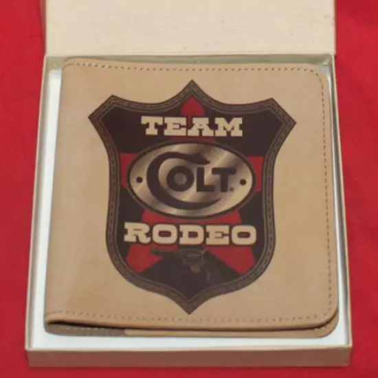 COLT FIREARMS FACTORY Team Rodeo Leather CD Case