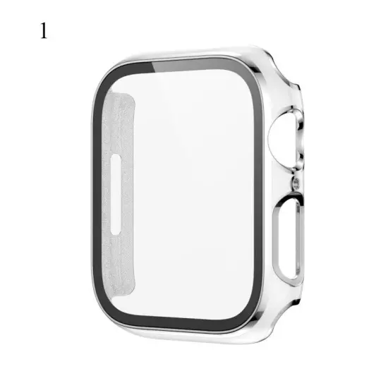 For Apple Watch Series 7 6 5 4 SE 3 2 iWatch Matte Protective Screen Cover Case(