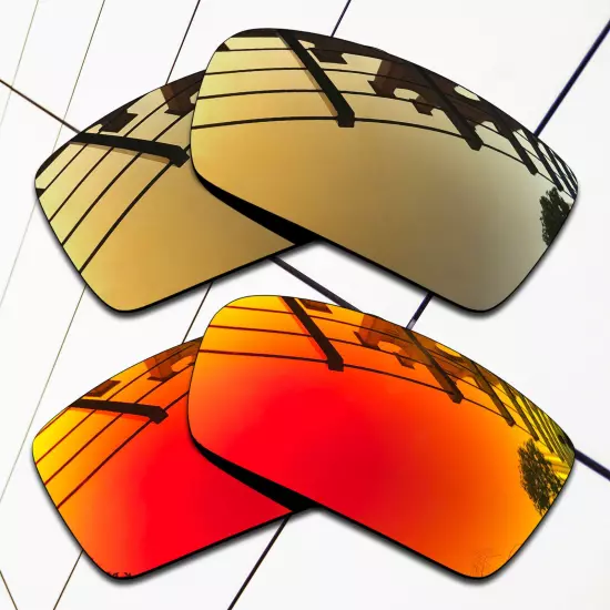 TRUE Polarized Replacement Lenses for-Oakley Gascan Frame OO9014 Multi-Colors