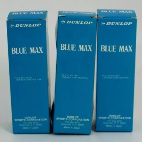 Vintage 9 Maxfli Dunlop BLUE MAX Golf Balls White NOS