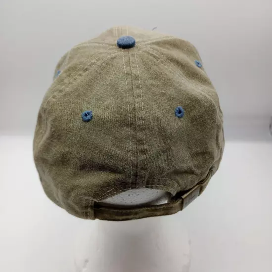 Guy Harvey Hat Adjustable Cap With Fish Embroidery 100% Cotton