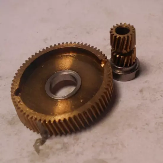 Vintage Abu Garcia Ambassadeur 7000 MAIN & PINION GEAR SET Fishing Reel PART #2