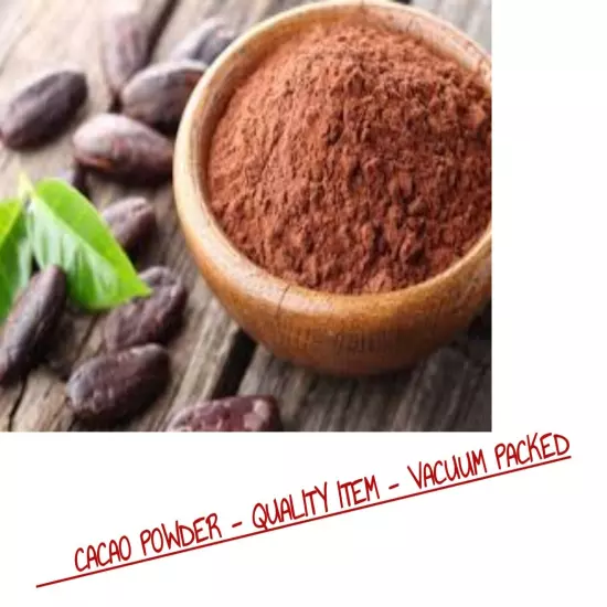 Cacao Powder 1kg BULK Raw Cocoa 100% Organic Cacao Powder Superfood FREE Postage