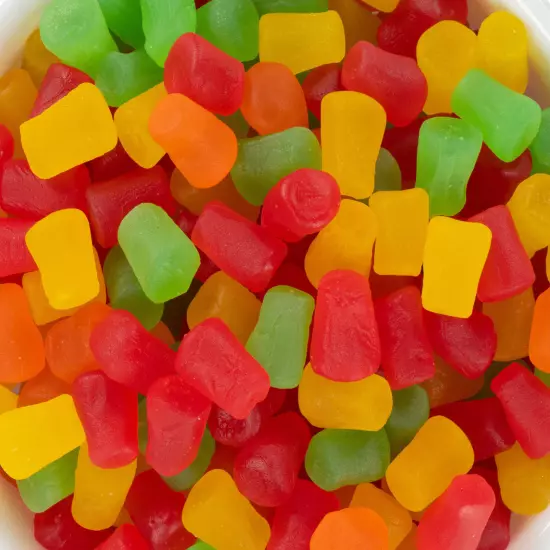 Fruit Tiny Soft Jujubes 4 Pounds CDN Bulk Gummy Candy FREE SHIP 48 STATES