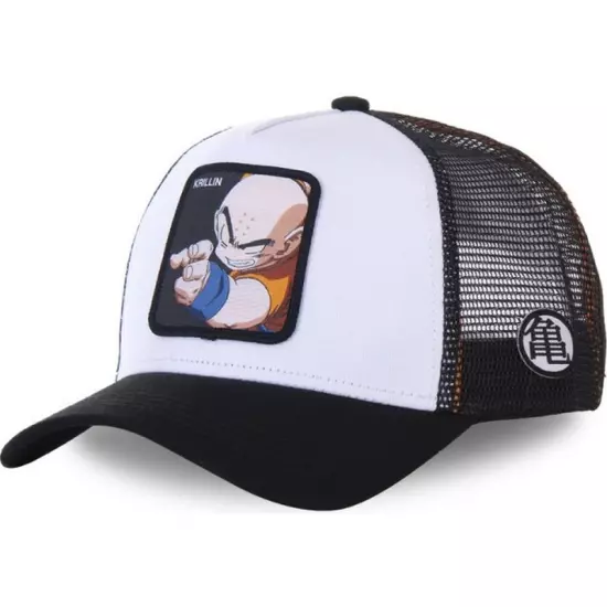 Anime Manga Dragon Ball Z Cartoon Mesh Snapback Trucker Fisher Baseball Cap Hat