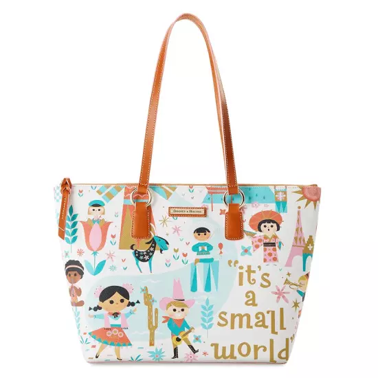 NEW Disney it's a small world Dooney & Bourke Tote Bag 2024 NWT Authentic