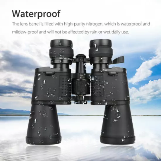 180x100 Zoom Binoculars FMC Hunting Telescope Day/Night Vision Outdoor 1000 Yard