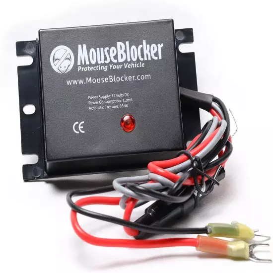 12V Ultrasonic under Hood Mouse and Rodent Deterrent for Your Vehicle