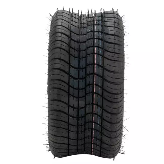 2pcs 205/50-10 Street & Turf Golf Cart Tires 4 Ply Tubeless Rim Width: 7.0"