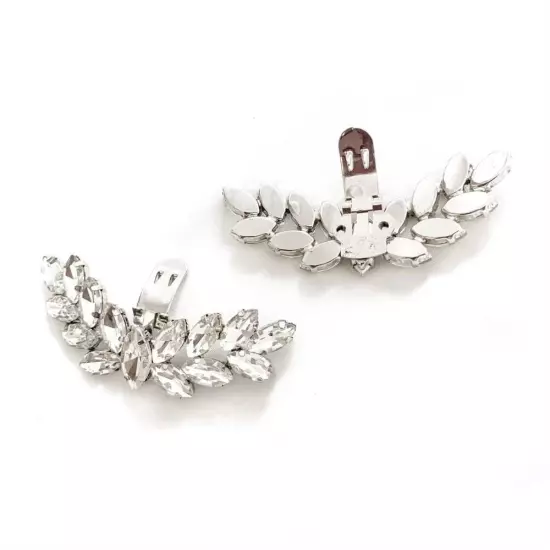 1PC Removable Charm Buckle Rhinestones Shoes Decorations Charms Jewelry Women