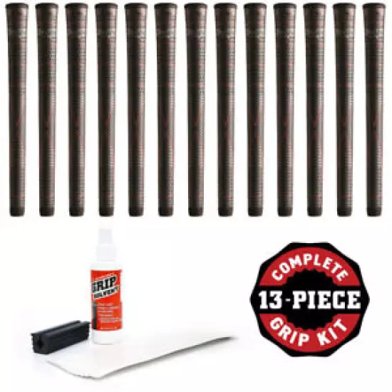 Winn Dri-Tac Lite Standard Dark Gray DriTac - 13 Pieces Golf Grip Kit - NEW!!