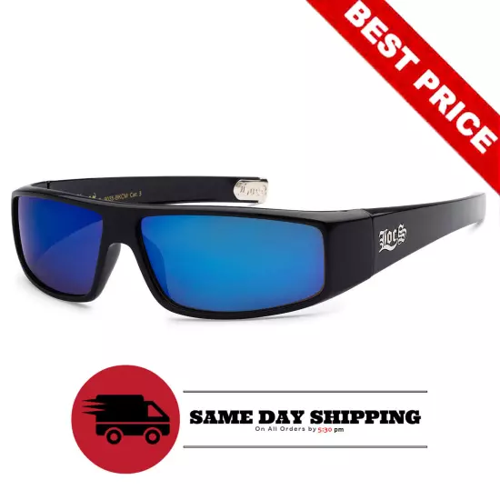 LOCS Hardcore Gangster Sunglasses Classic Lowrider Biker Cholo Designer Eyewear