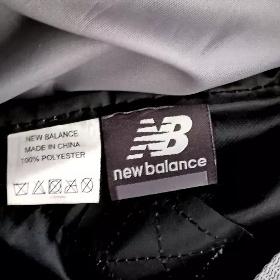 New Balance Black Gym Sport Duffle Carry On Travel Bag