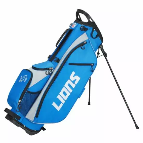 New Wilson Staff NFL Detroit Lions Golf Stand Bag