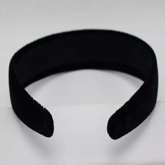 2pcs Black Velvet Feel Wide 20mm 30mm 40mm Alice Band Headband Korean Hair Wear