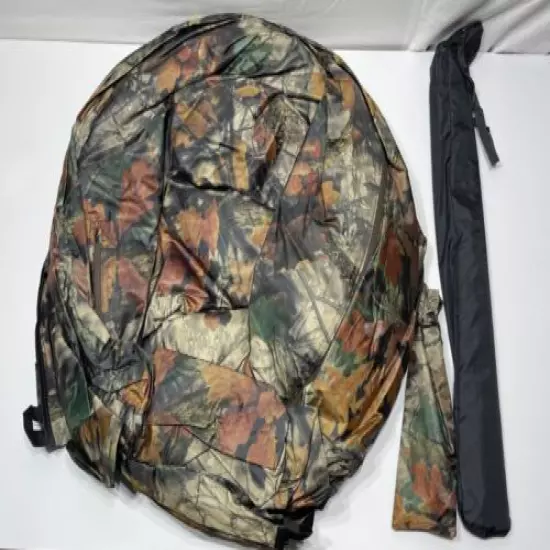 TERRITORY WayLay Camo Pop Up Blind Poles Stakes Carry Case