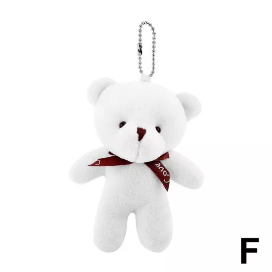 Plush Bear Cartoon Bear Keychain Cute Keyring Handbag Pendant GXM