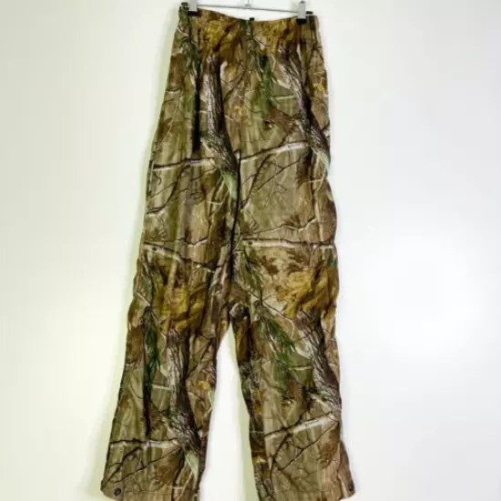 Gamehide Mens Green Camouflage High Rise Elastic Waist Hunting Pants Size Large