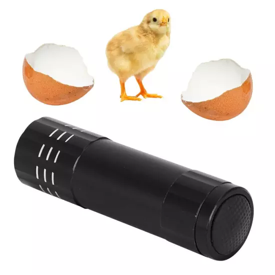 Egg Incubator Tester Candling Lamp 9 Light Bright Cold Hatching Poultry