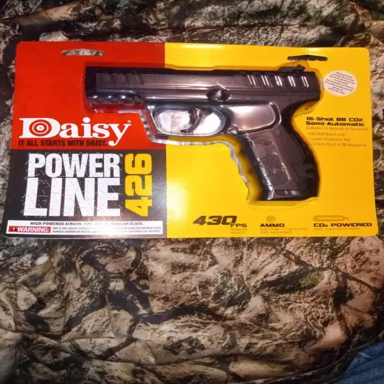 Daisy Powerline 426 Semi-Automatic CO2 .177 BB Gun Air Pistol