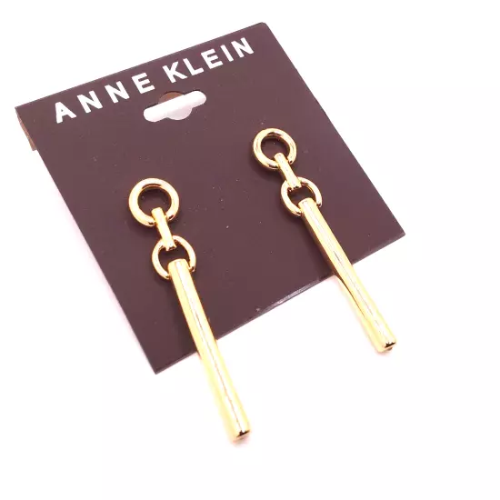 Anne Klein Gold Tone Dangle/Drop Earrings