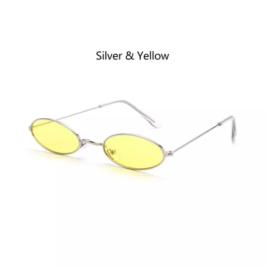 Small Frame Accessories Oval Sunglasses Vintage Shades Sun Glasses Eyeglasses