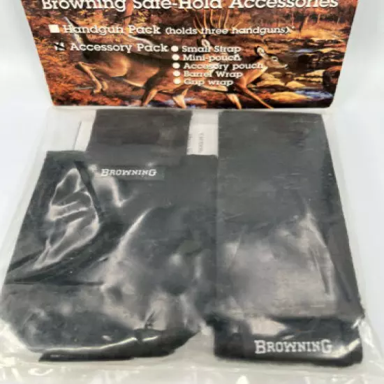 Browning Safe-Hold Pistol Accessory pack 154022 Mini Pouch Grip barrel wrap grip