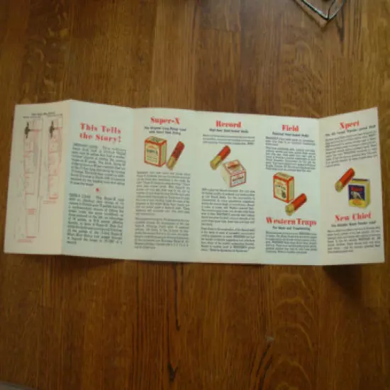 VINTAGE WESTERN SUPER X F-40 BROCHURE