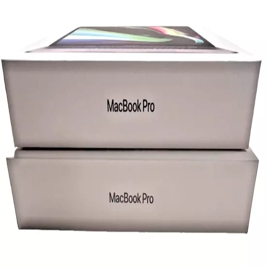 Lot of 2 EMPTY BOXES Apple MacBook Pro 13 inch & 14 inch 2020 2021