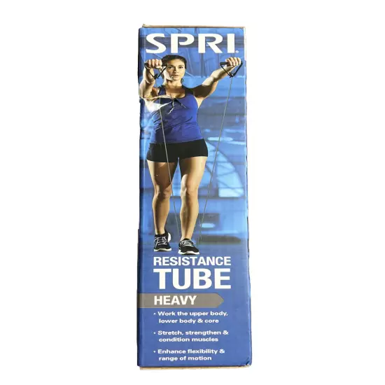 SPRI Resistance Tube Band HEAVY up to 50 LBS Exercise Crossfit NEW SEALED