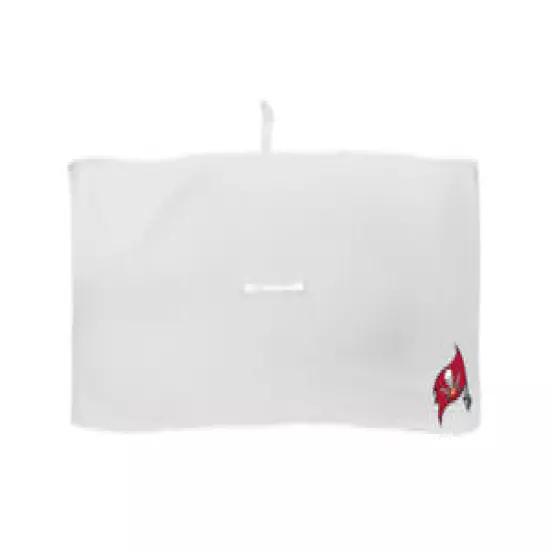 New Team Golf Tampa Bay Buccaneers 16" x 40" White Microfiber Golf Towel