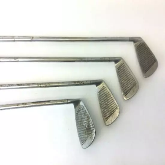 Vintage Lot Pro-Dyn 2 Steel Shaft Mens Right Handed Golf Clubs Irons 2 4 5 PW