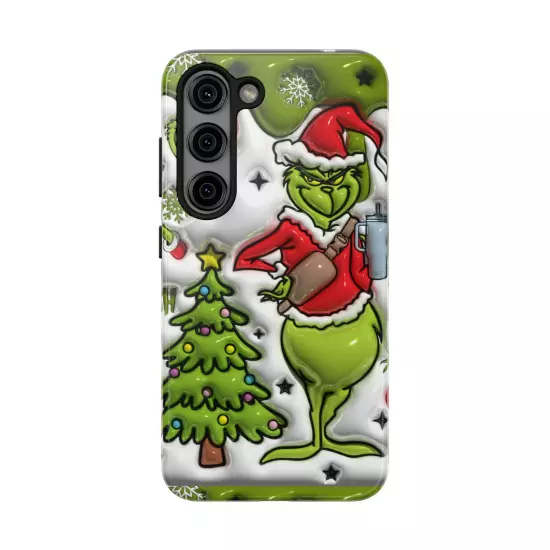 Grinch Tough Phone Cases Samsung S20 S21 S22 S23 Iphone 15 14 13 12 11