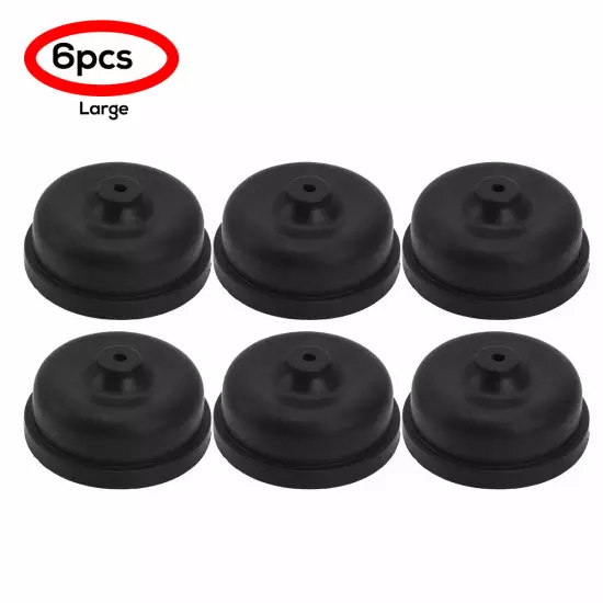 10 Aquarium Diaphragm Air Pump Oxygen Pump Replacement Rubber Cup Parts 1.2/1.3"