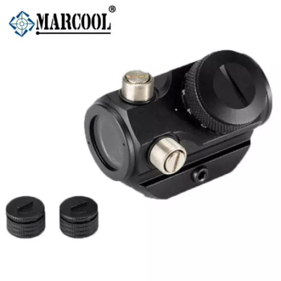 Marcool 1x20 Red Dot Sight 2 MOA Optics Holographic Shockproof Hunt RifleScope