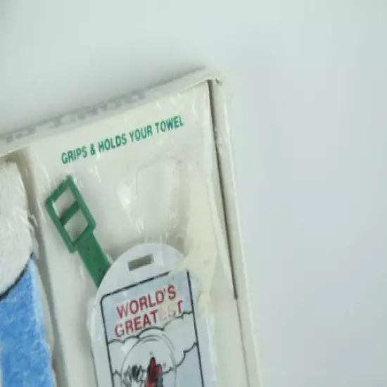 Vintage Shelby Towel Caddy World's Greatest Golfer Novelty Golf Gift Golfing