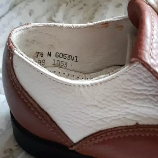 Vintage Eastland Willowdale Golf Shoes Womens Size 7 1/2 W