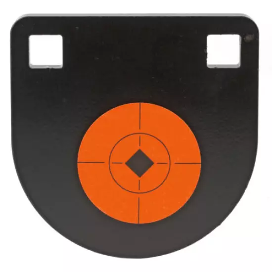 Birchwood Casey Two Hole 4" Gong Target 3/8" Thick AR500 Steel BC-47606