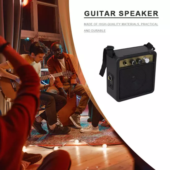 Guitar Amp Speaker Portable Acoustic Guitar Amplifier with Back Clip