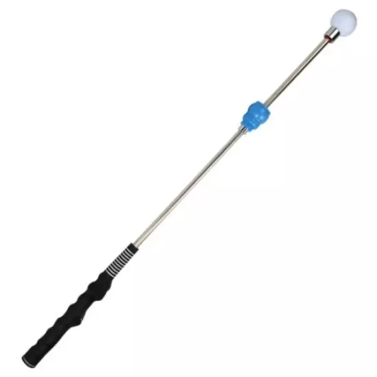 Portable Golf Swing Trainer Practicing Rod Power Strength Training Aid Stick