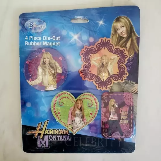 Hannah Montana Disney Pop Star Birthday Party Favor Magnets