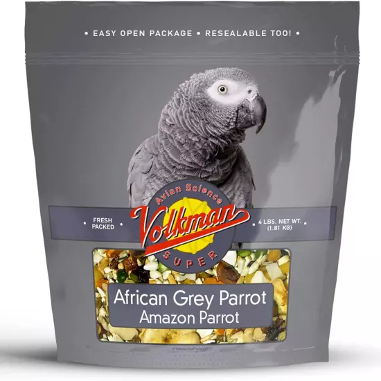 Avian Science Super African Grey Bird Food 4Lb