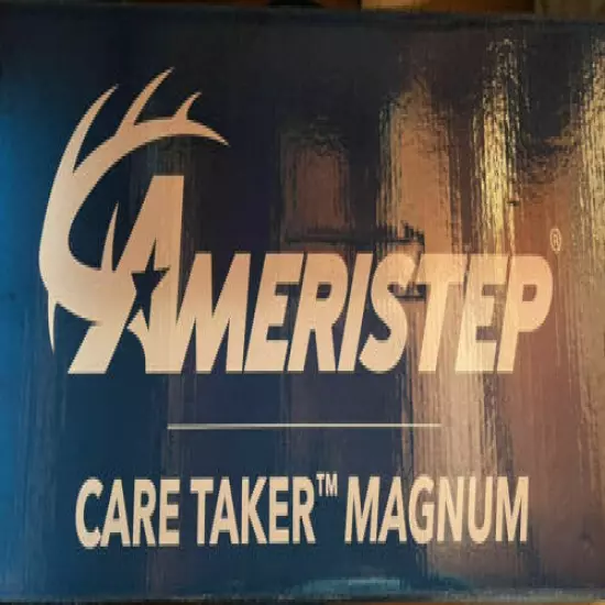 AMERISTEP CARE TAKER MAGNUM GROUND BLIND MOSSY OAK BREAK-UP TURKEY HUNTING DEER