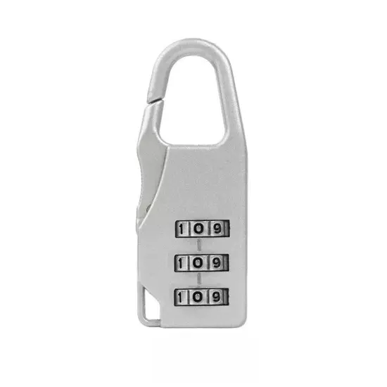 1pc Digit Combination Password Lock Travel Luggage Suitcase Lock Small Padlock